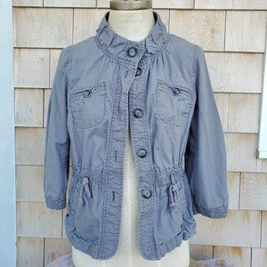 LOFT- Gray Jacket- Medium Petite